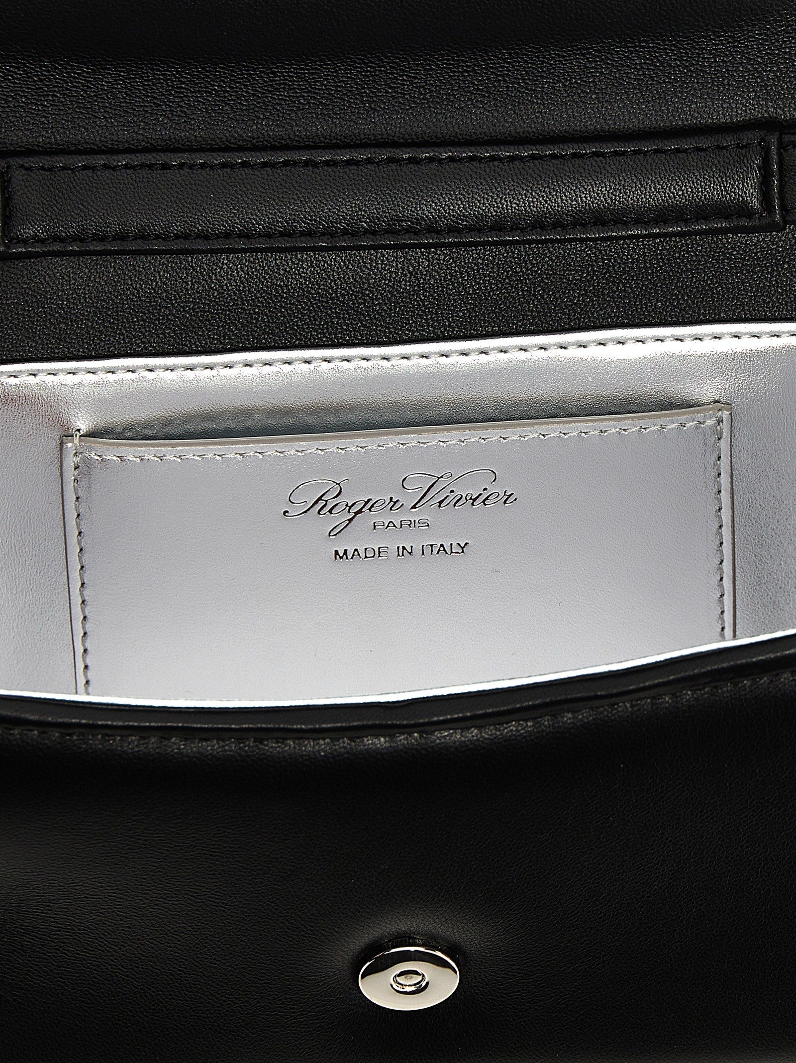 Roger Vivier Pilgrim Micro Handbag Black