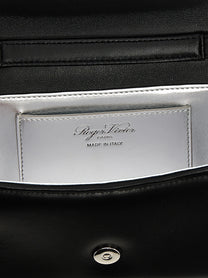 Roger Vivier Pilgrim Micro Handbag Black