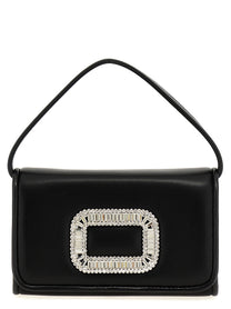 Roger Vivier Pilgrim Micro Handbag Black