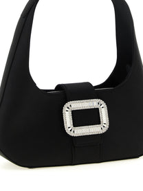 Roger Vivier Pilgrim Mini Shoulder Bag Black