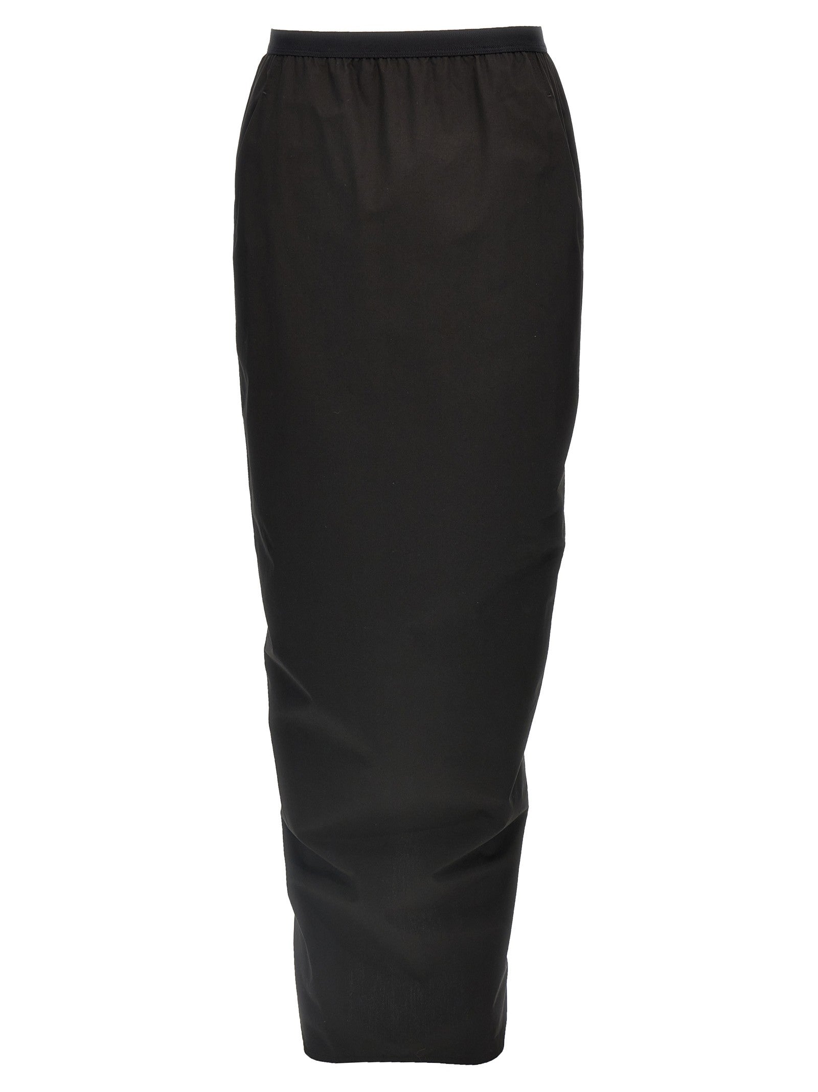 Rick Owens Pillar Long Skirt Black