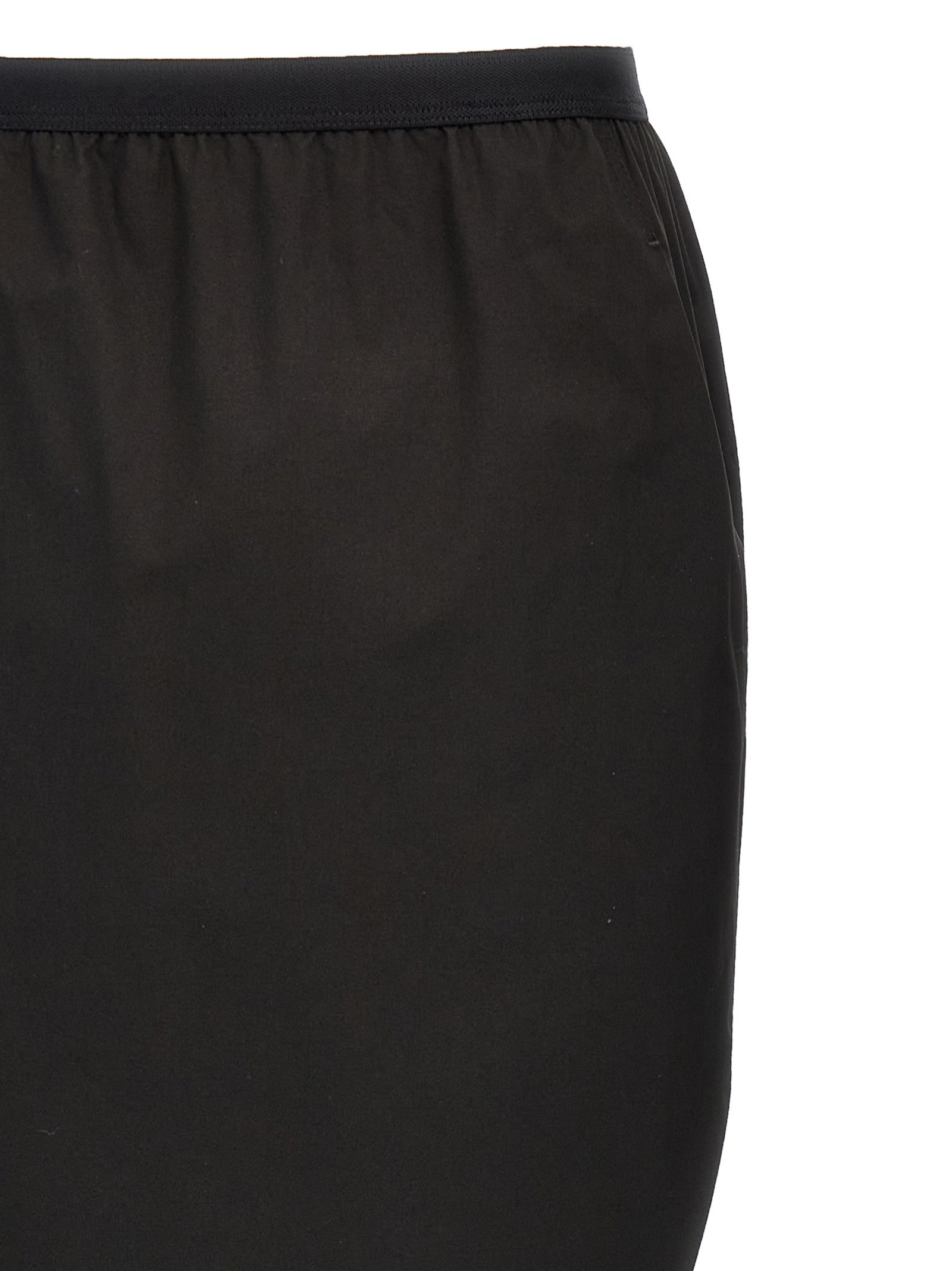 Rick Owens Pillar Long Skirt Black