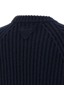 Prada Pin Sweater Blue