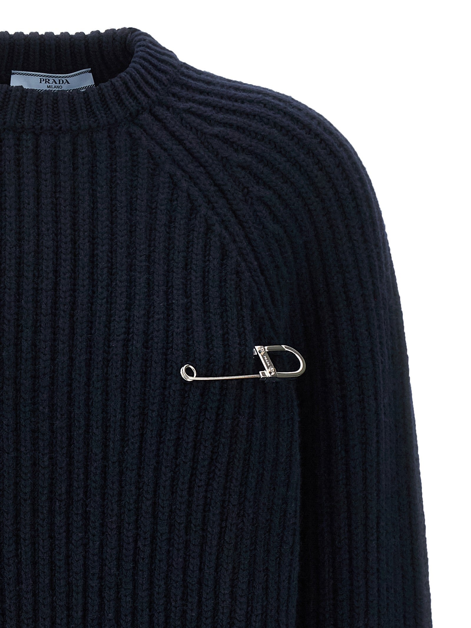 Prada Pin Sweater Blue