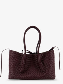 Bottega Veneta Women's Pinacoteca Leather Handbag Red