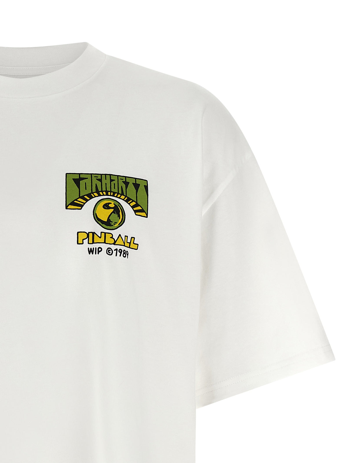 Carhartt Wip Pinball Shirt White, view 3