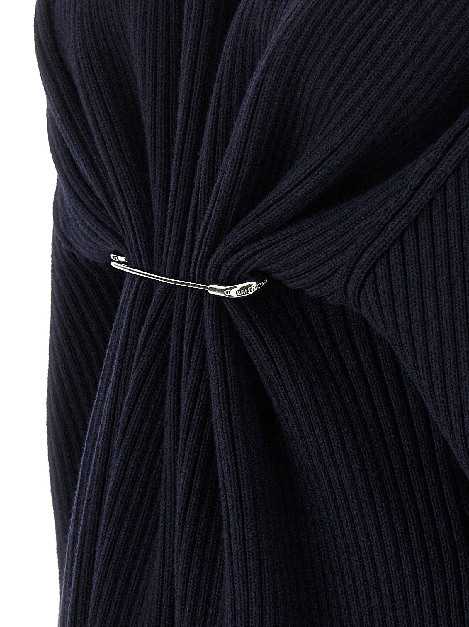 Balenciaga Pinched Dress Blue