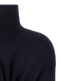 Balenciaga Pinched Dress Blue