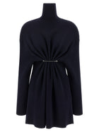 Balenciaga Pinched Dress Blue