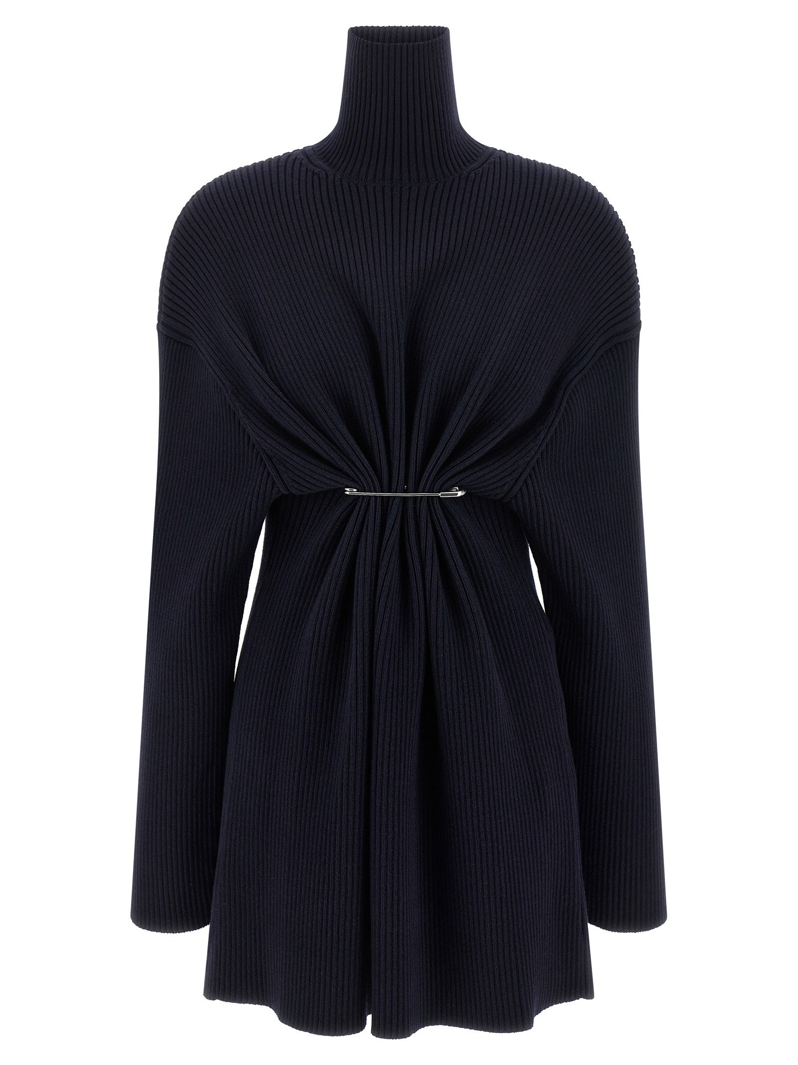 Balenciaga Pinched Dress Blue