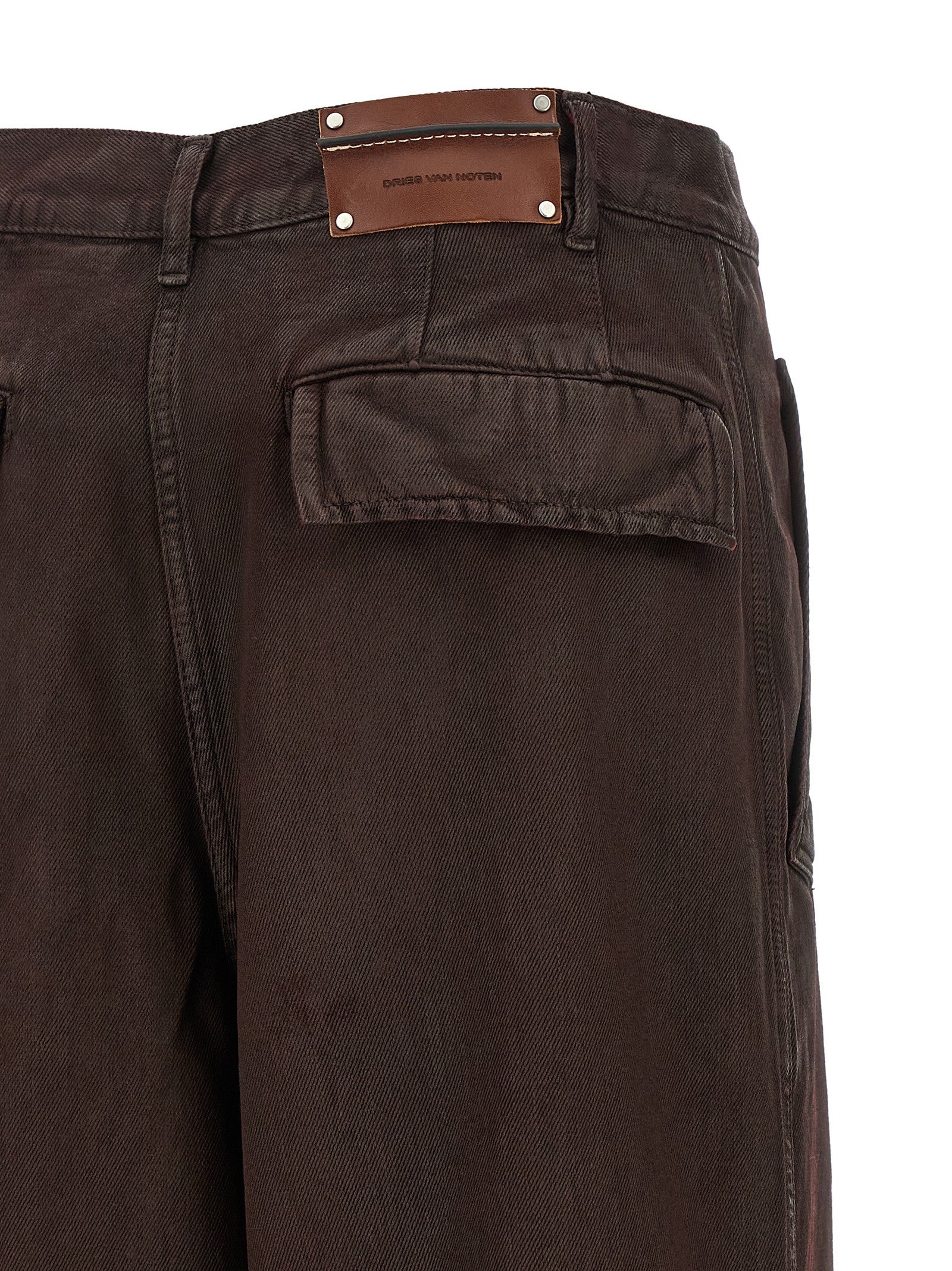 Dries Van Noten Pincks Jeans Red