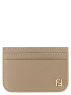 Fendi Pink FF Card Holder Blue