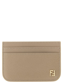Fendi Pink FF Card Holder Blue
