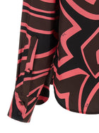 Emilio Pucci Pink Labirinto Shirt Gold