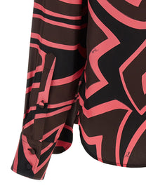 Emilio Pucci Pink Labirinto Shirt Gold