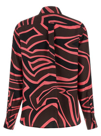 Emilio Pucci Pink Labirinto Shirt Gold