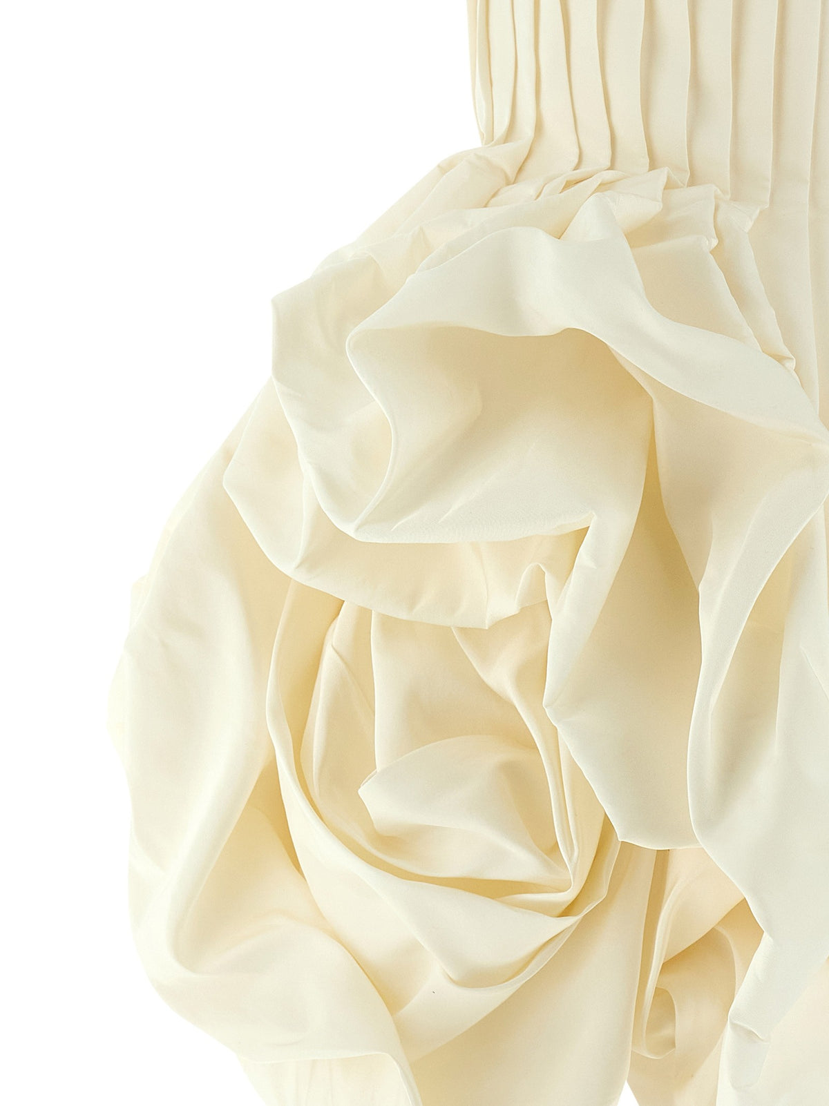 Carolina Herrera Pink Skirt Dress White
