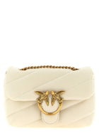 Pinko Baby Love Puff Crossbody Bag White
