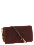 Pinko Classic Burgundy Love One Slouchy Shoulder Bag Red, view 2
