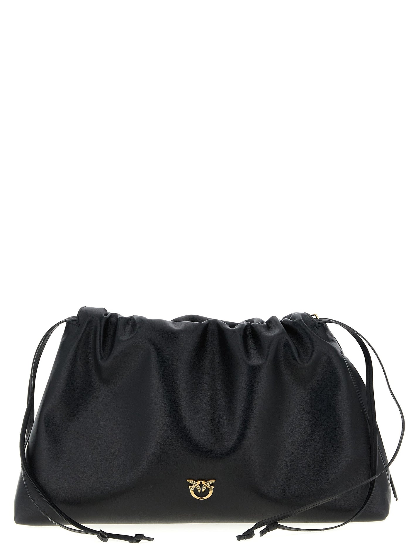 PINKO - PINKO - Maxi leather clutch - Women’s Bags