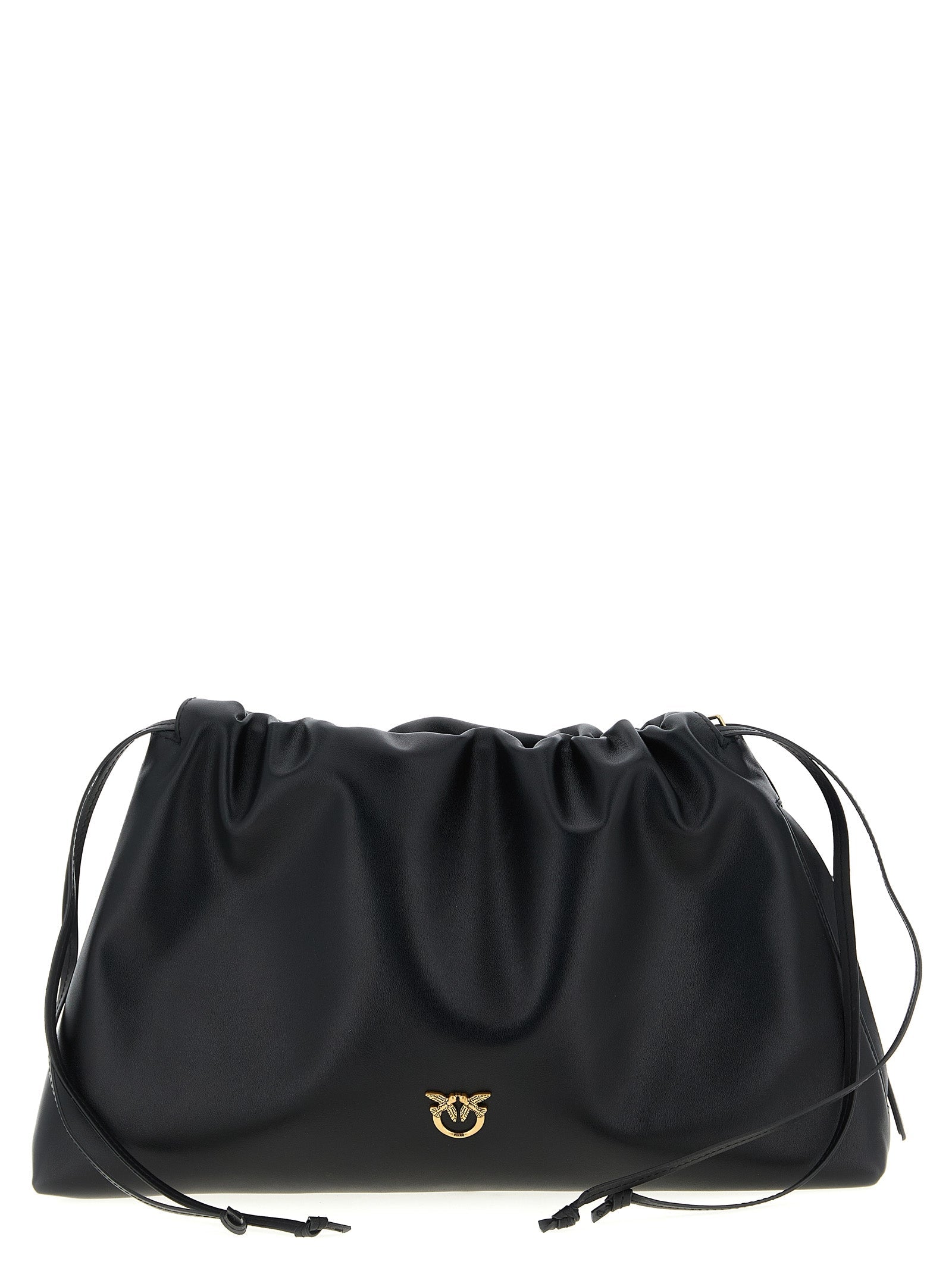 PINKO - PINKO - Maxi leather clutch - Women’s Bags