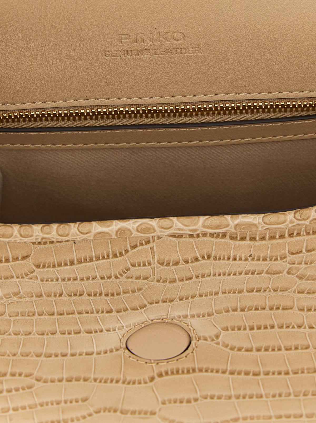 Pinko Love Bag Box Mini Shoulder Bag Beige, view 4