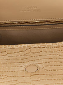 Pinko Love Bag Box Mini Shoulder Bag Beige, view 4