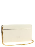 Pinko Love Simply Wallet on Chain White, view 2