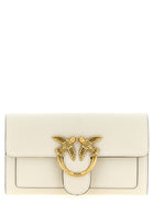 Pinko Love Simply Wallet on Chain White