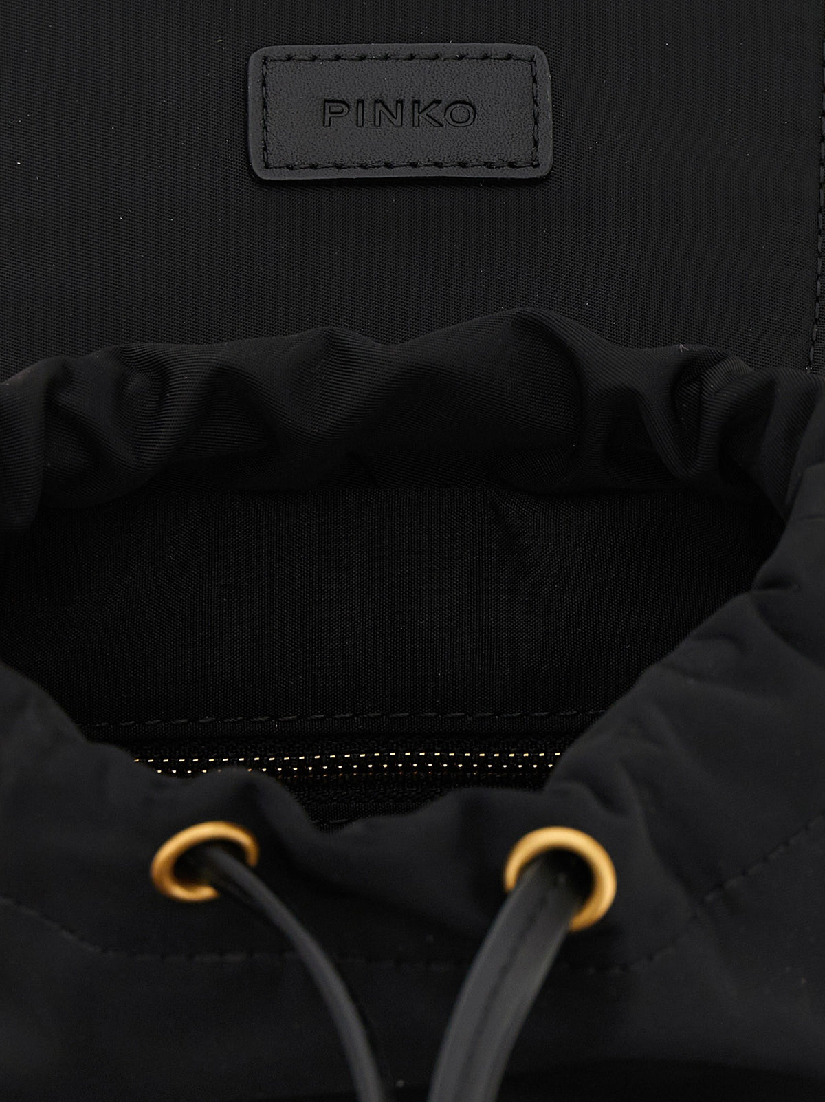 Pinko Mini Backpack Black, view 4