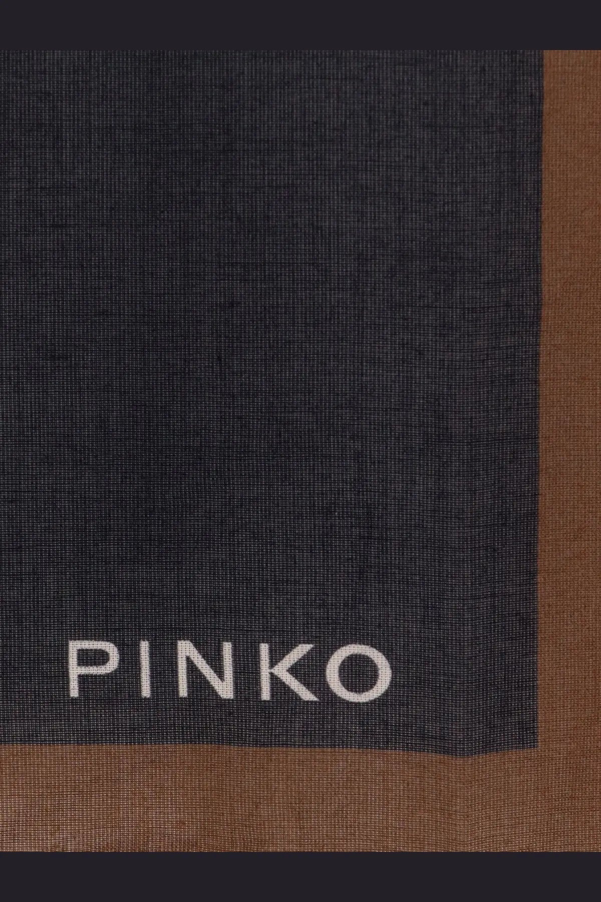 Pinko Women's Cotton Valzer Scarf Gold, view 2