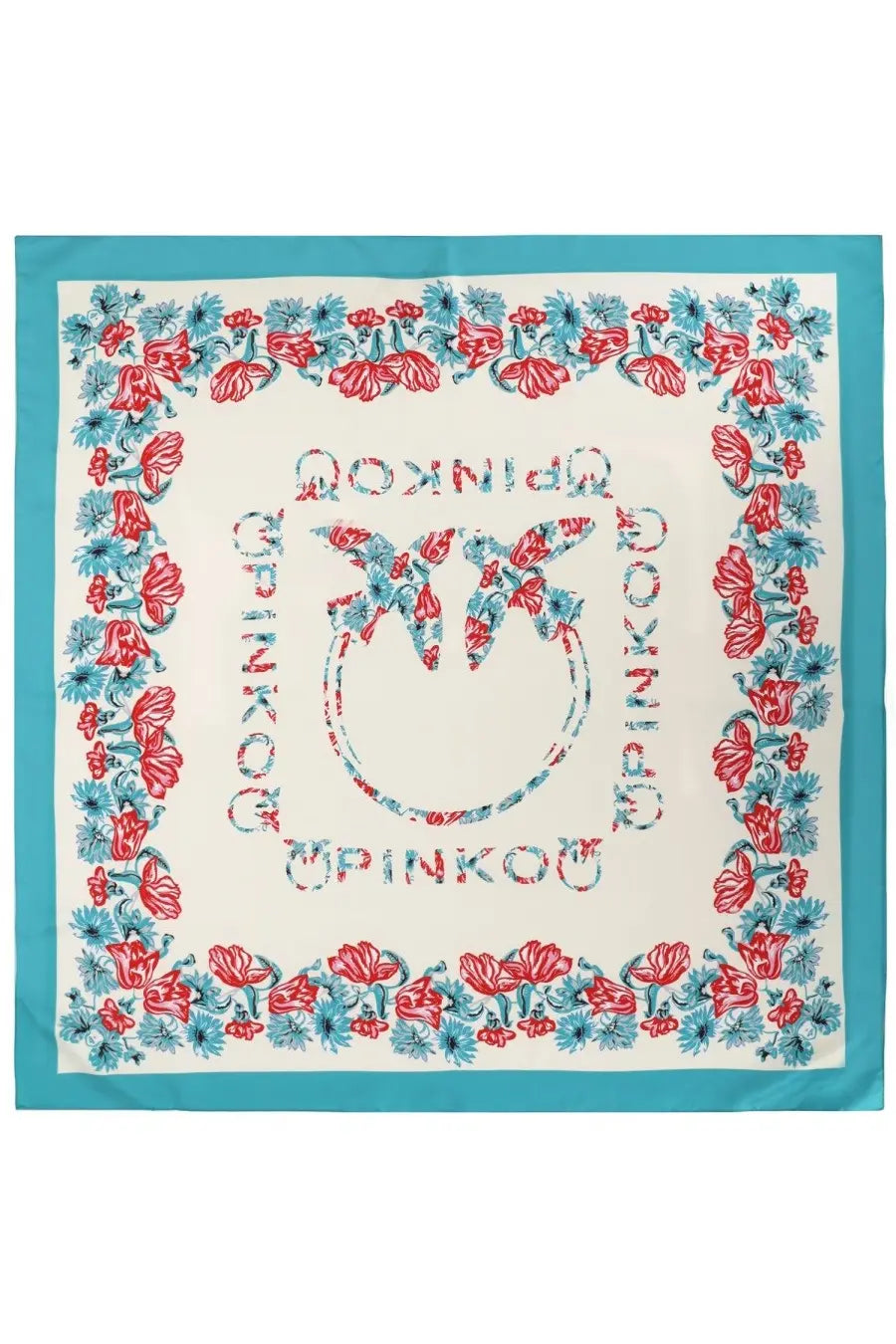 Pinko Women's Printed Scarf Multicolor