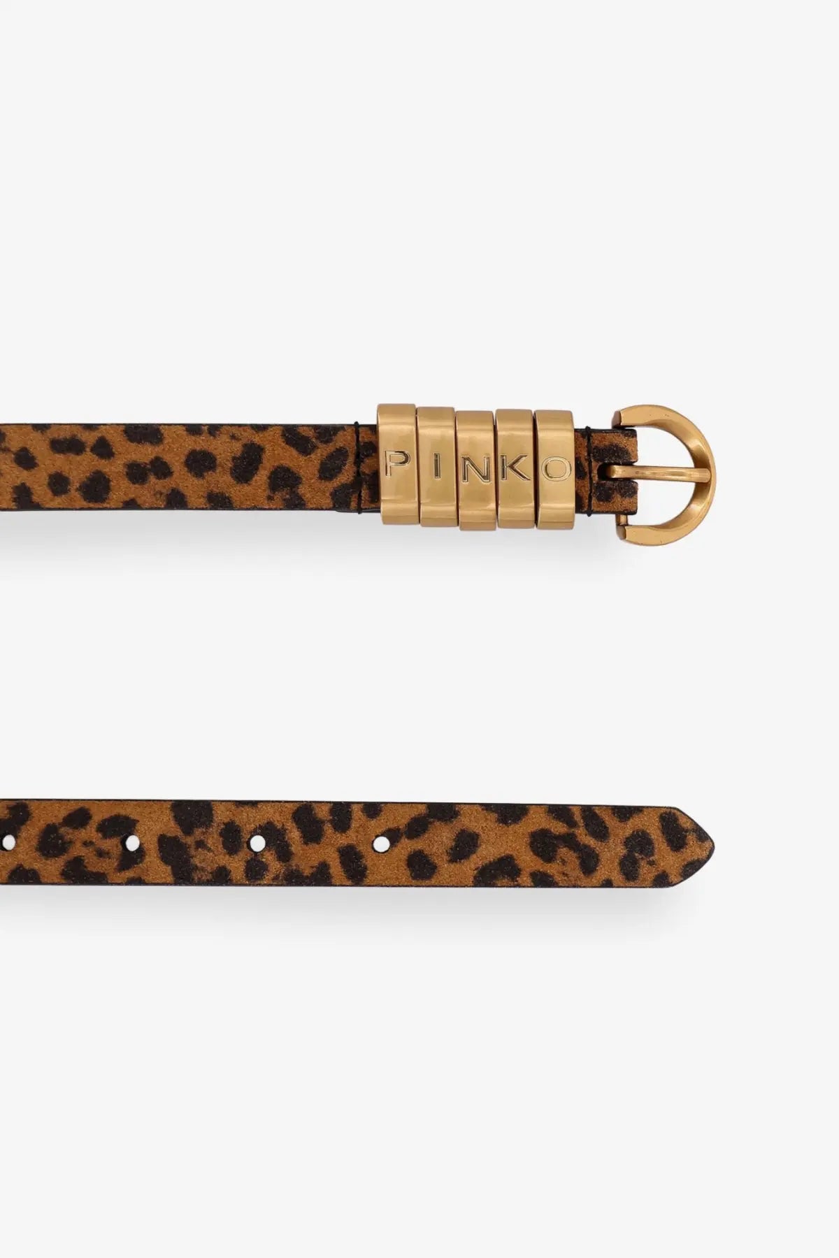 Pinko Women's Leather Belt Pattern, view 2