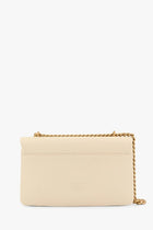 Pinko Women's Leather Shoulder Bag White, view 2