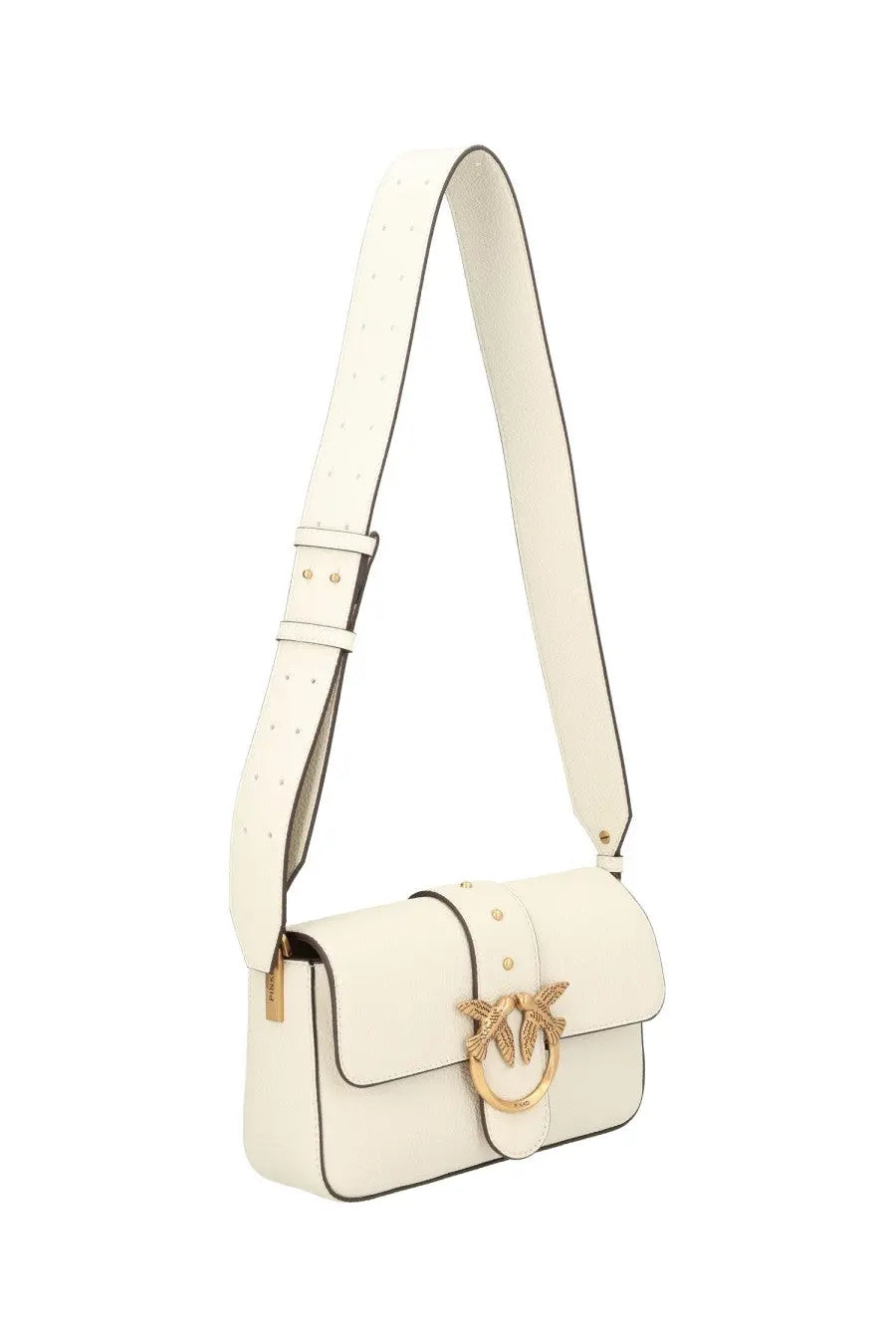 Pinko Women's Mini Love Bag White, view 2