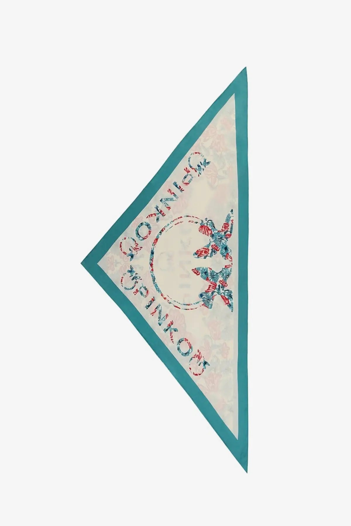 Pinko Women's Swing Triangle Scarf White, view 2