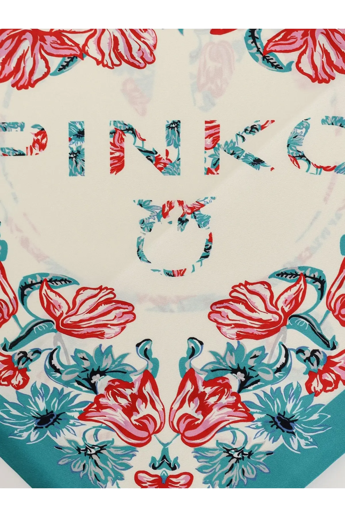Pinko Women's Swing Triangle Scarf White, view 3