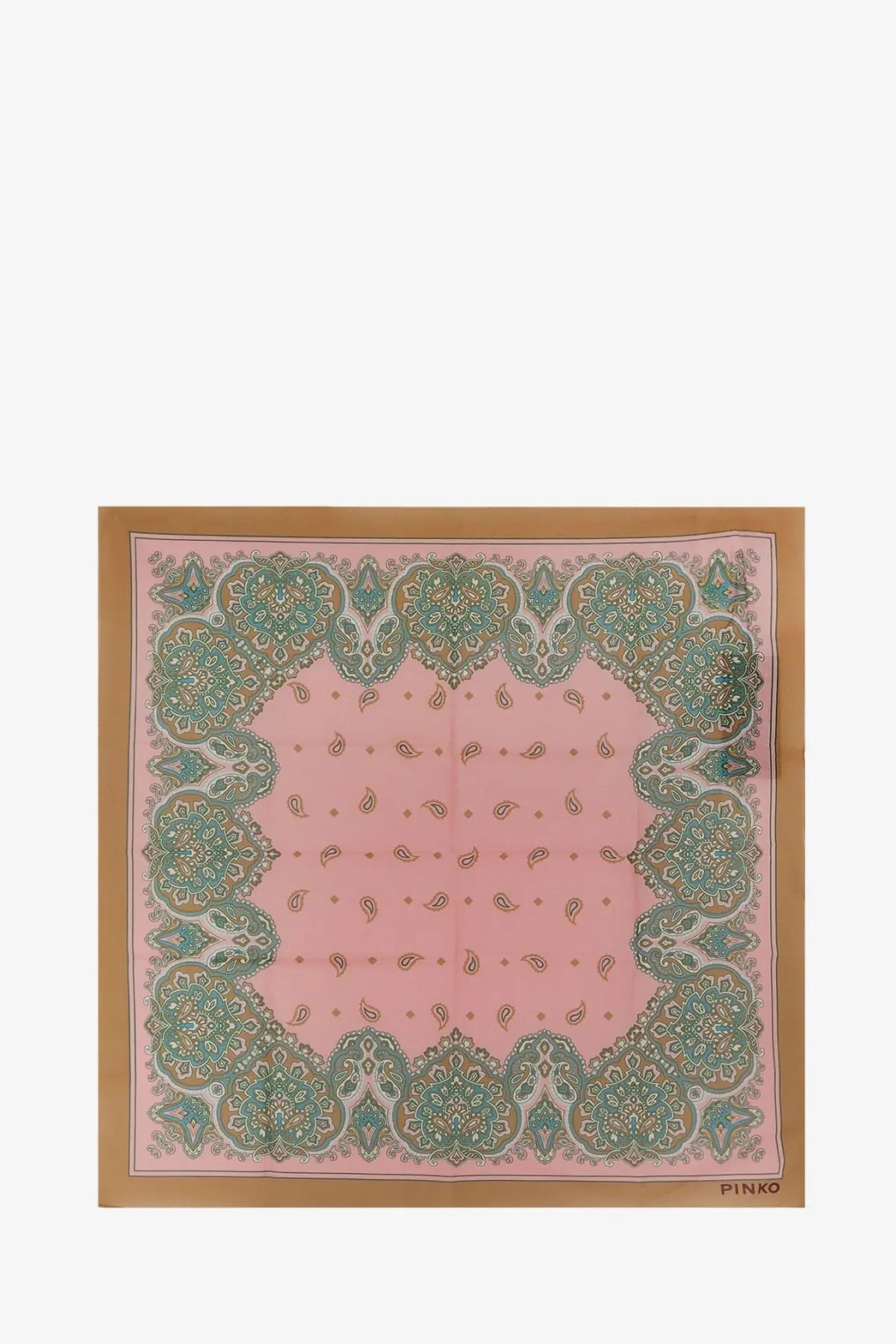 Pinko Women's Valzer Cotton Scarf Pink
