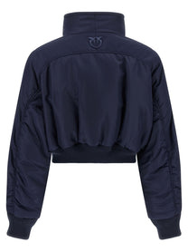 Pinko Pinot Bomber Jacket Blue