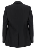 Saint Laurent Pinstripe Blazer Black, view 2