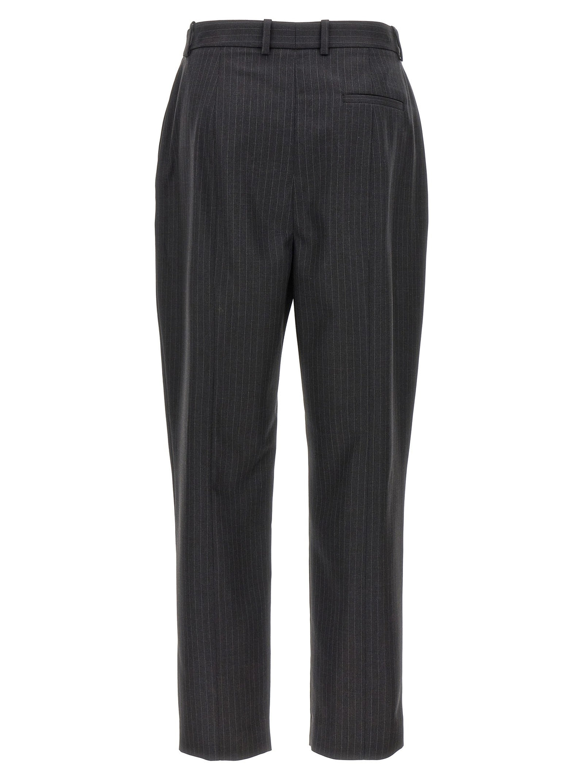 Alexander McQueen Pinstripe Pants Grey
