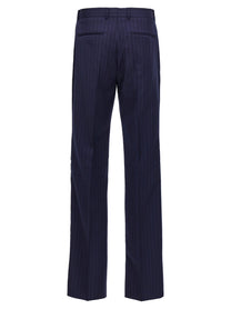 Givenchy Pinstripe Pants Blue