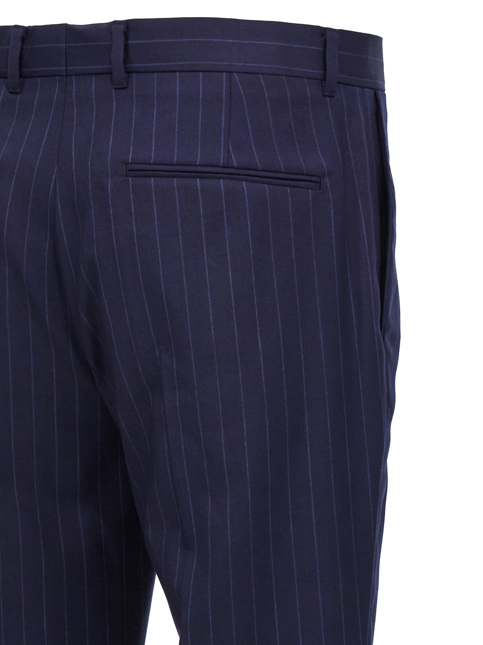 Givenchy Pinstripe Pants Blue