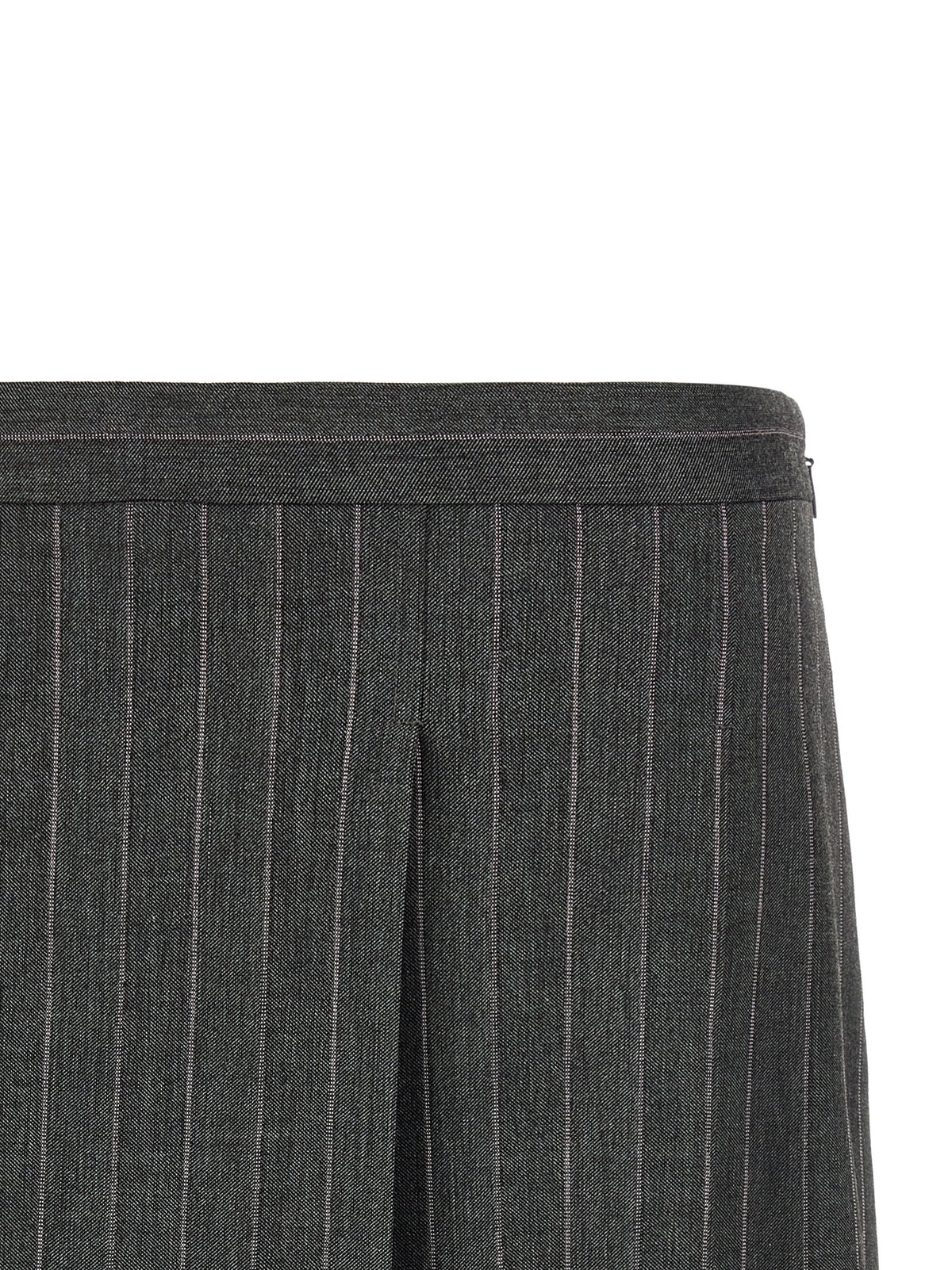 Pinko Pinstripe Skirt Grey, view 3