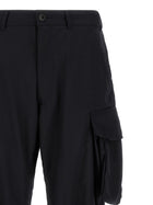 Comme Des Garcons Shirt Pinstriped Cargo Pants Blue, view 3
