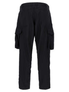 Comme Des Garcons Shirt Pinstriped Cargo Pants Blue, view 2