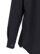Comme Des Garcons Shirt Pinstriped Shirt Blue, view 4