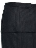 Fendi Pinstriped Wool Skirt Grey, view 4