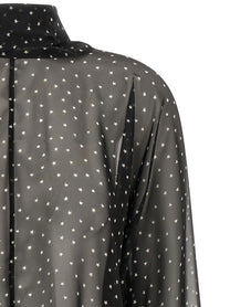 Parosh Pioggia Shirt Black