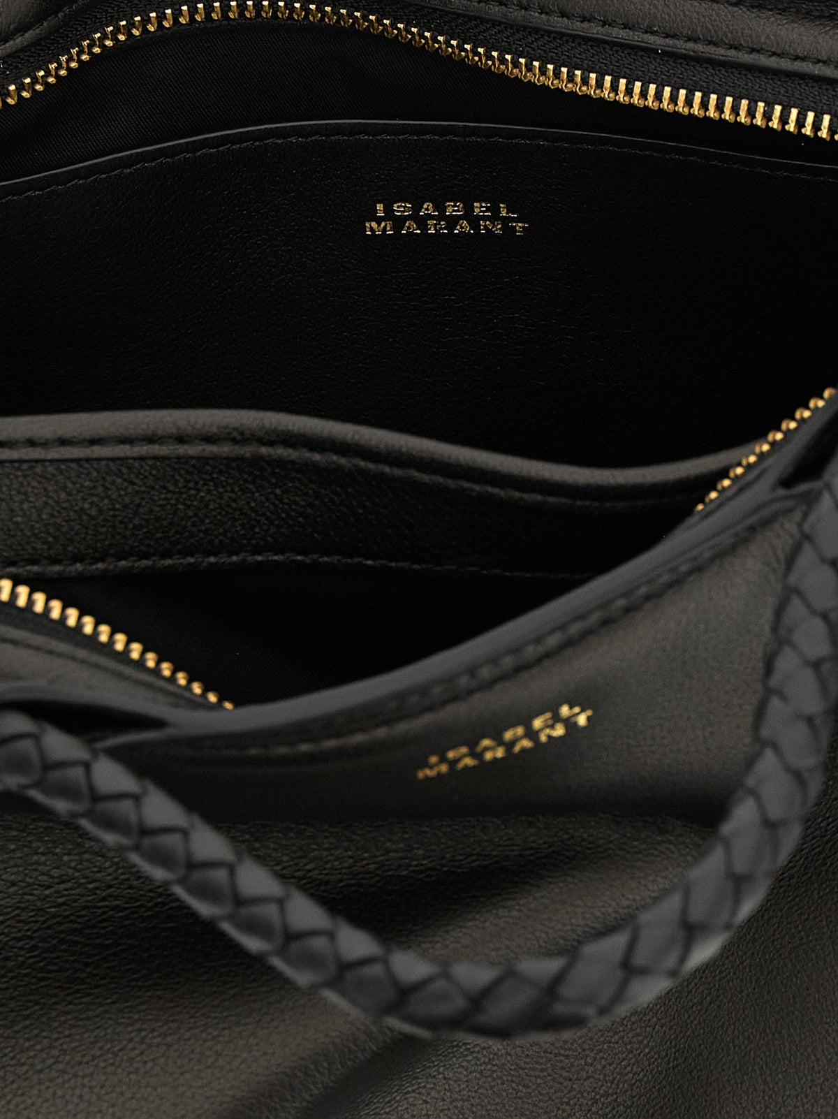 ISABEL MARANT Pipa Medium Black Handbag Black